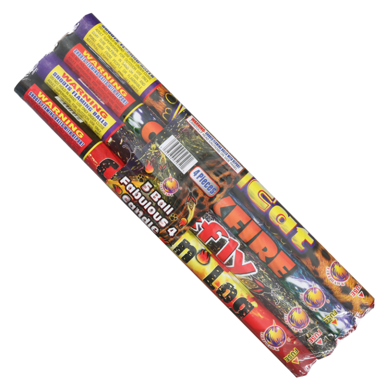 5 Ball Fabulous 4 Roman Candle