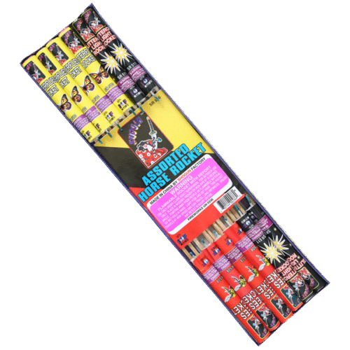 Assorted Horse Rockets