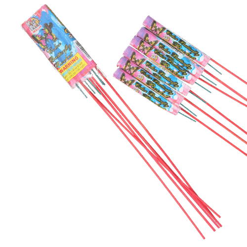 Flying Color Butterfly Rockets