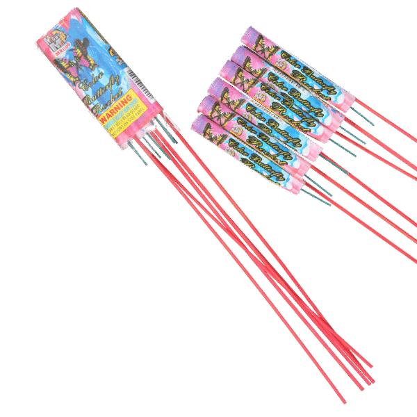 Flying Color Butterfly Rockets