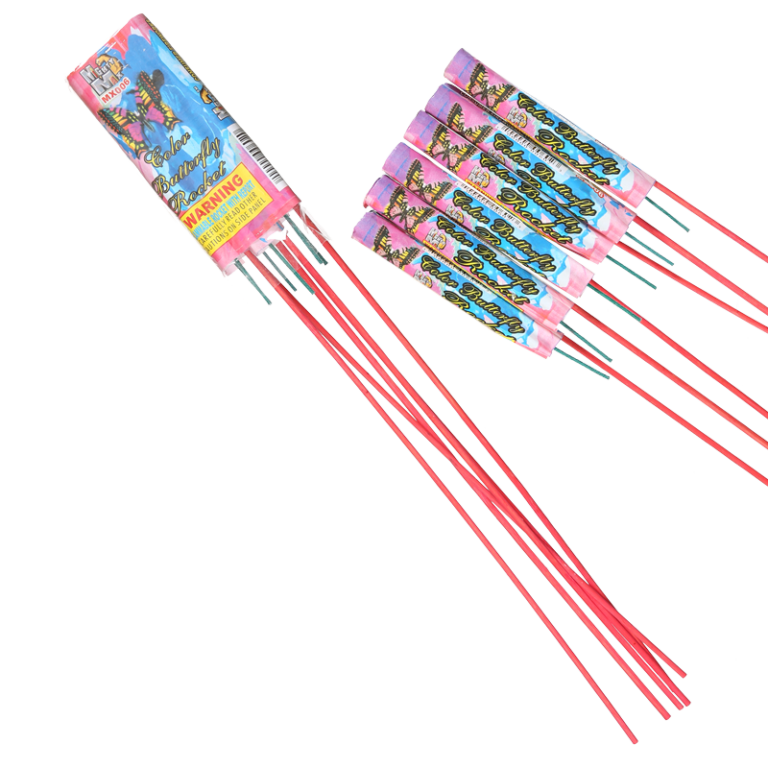 Flying Color Butterfly Rockets
