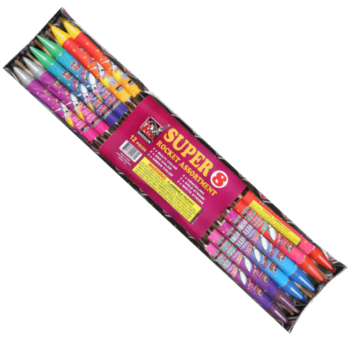 8 oz Assorted Sky Rockets