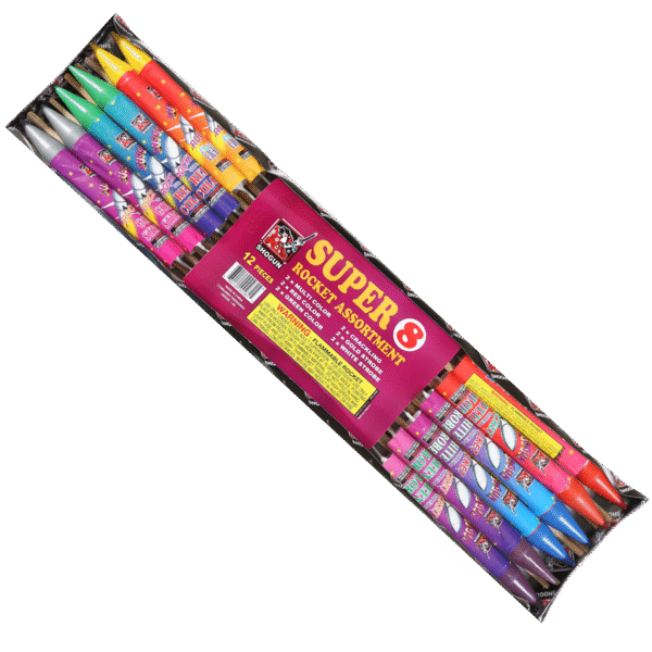 8 oz Assorted Sky Rockets
