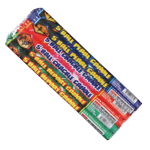 5 Ball Asst. Roman Candle