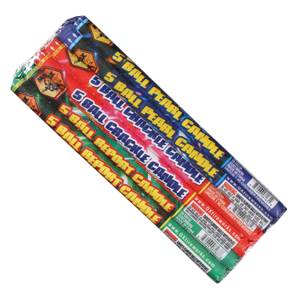 5 Ball Asst. Roman Candle