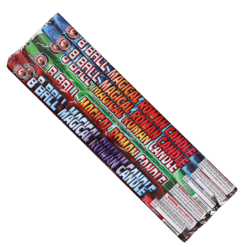 8 Ball Magical Roman Candle