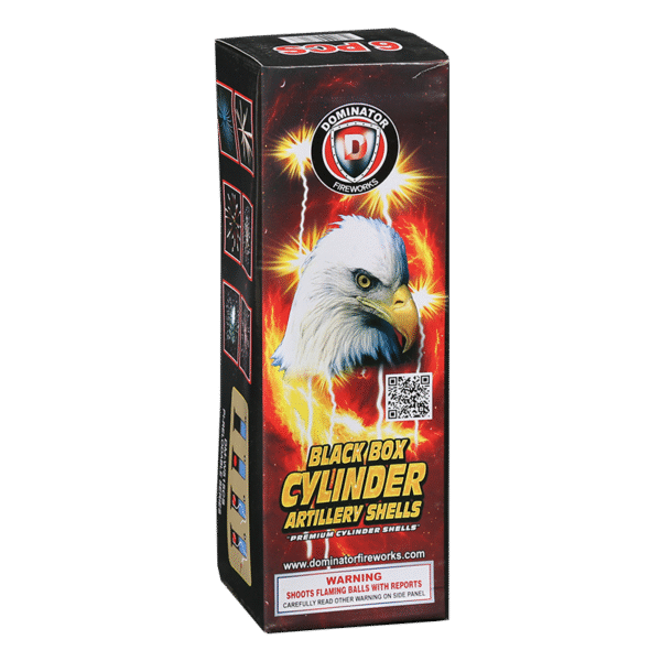 Black Box Cylinder Artillery Shells 6pc Sm