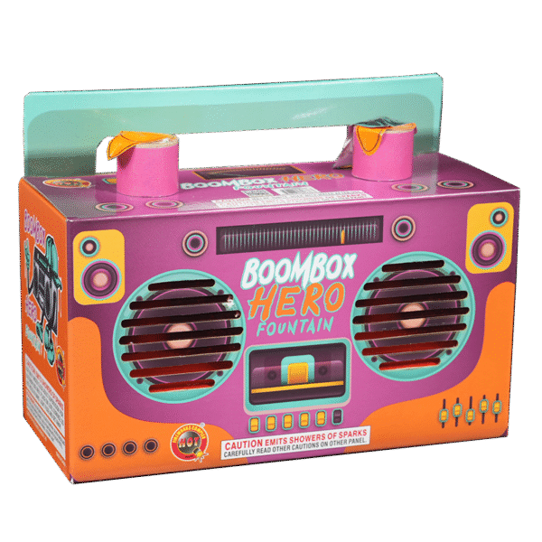BoomBox Hero Fountain