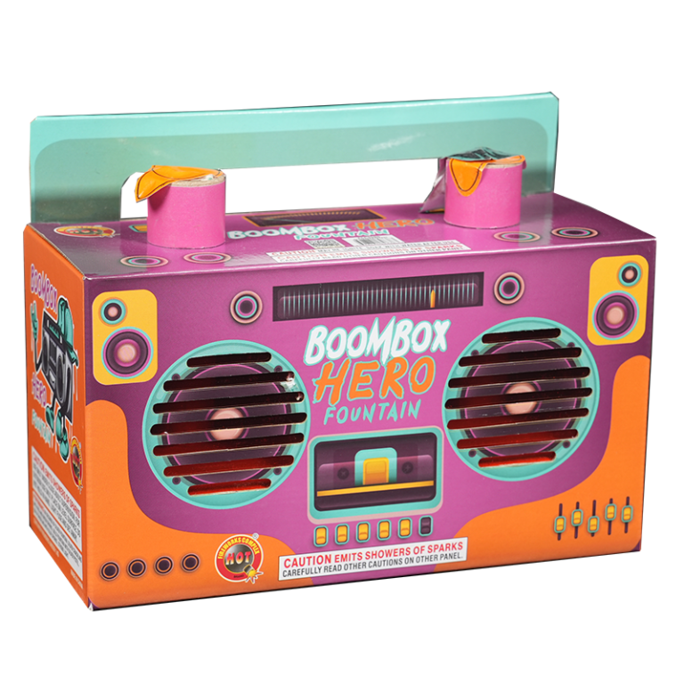 BoomBox Hero Fountain