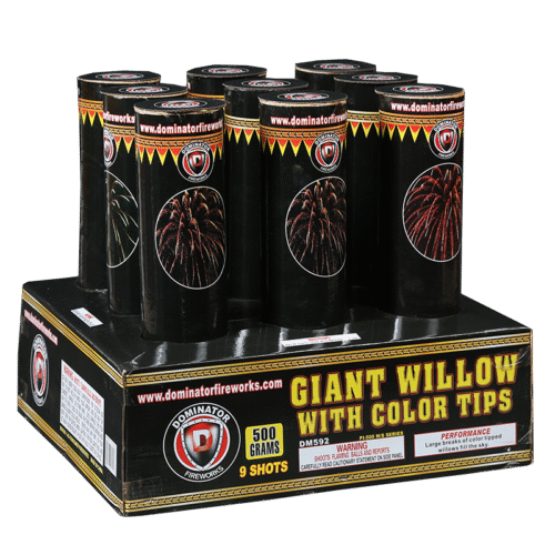 3" Giant Willow With Color Tips
