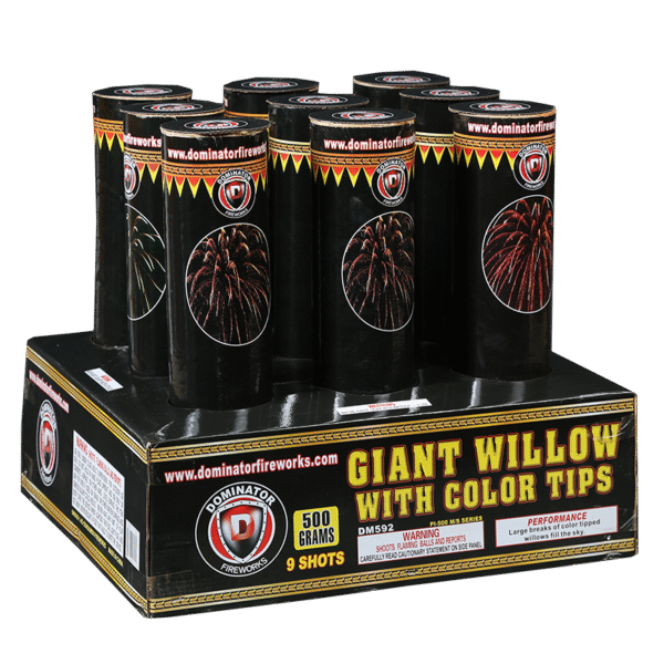 3" Giant Willow With Color Tips