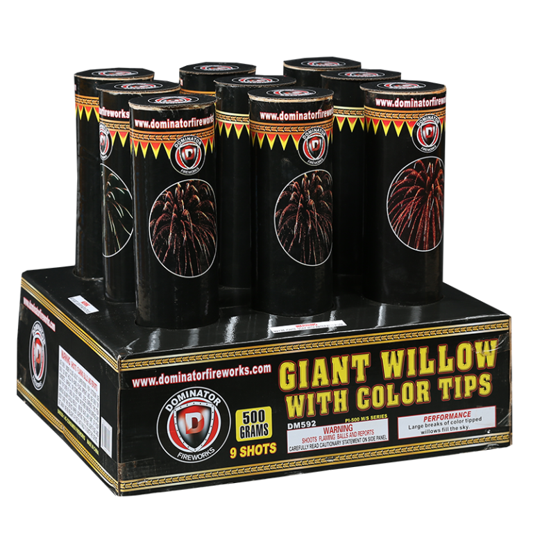 3" Giant Willow With Color Tips