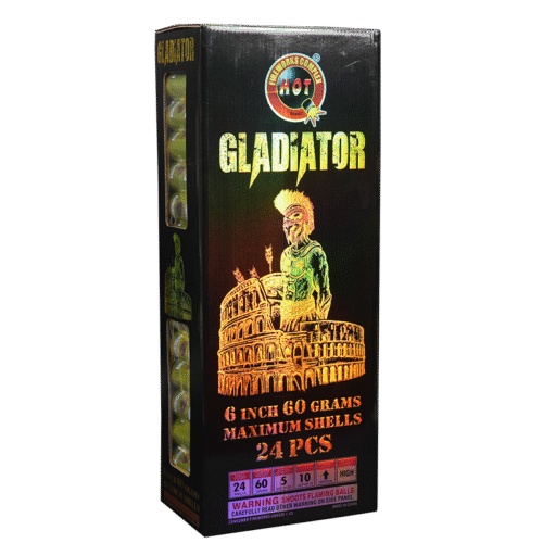 Gladiator 6" 60gram 24 shells