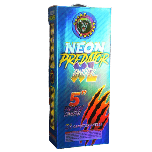 Neon Predator XL 5" 24 Shells
