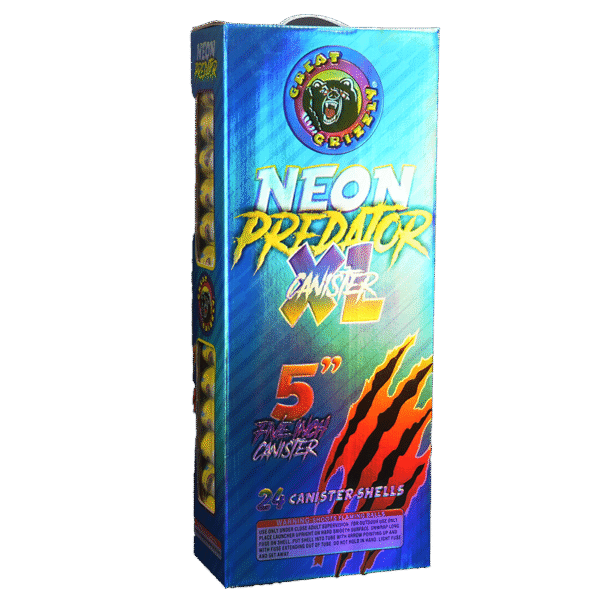 Neon Predator XL 5" 24 Shells