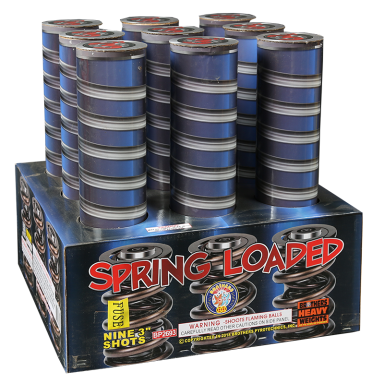 Spring Loaded 9 shot