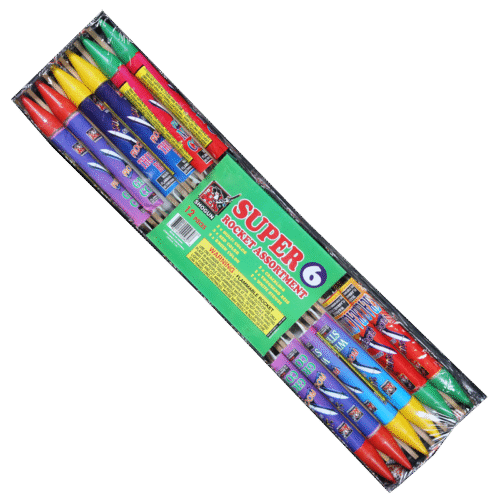 6 oz Assorted Sky Rockets