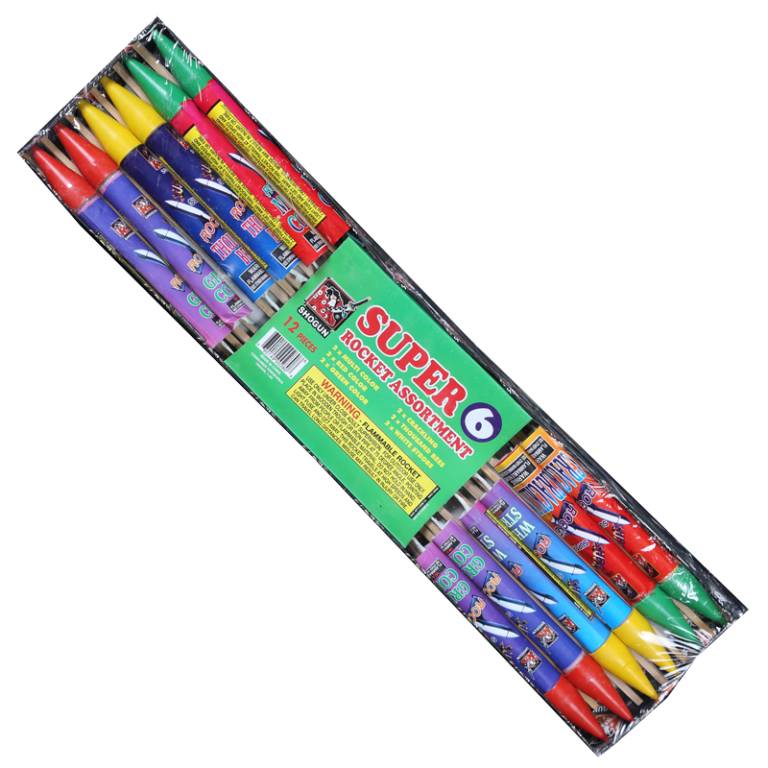 6 oz Assorted Sky Rockets