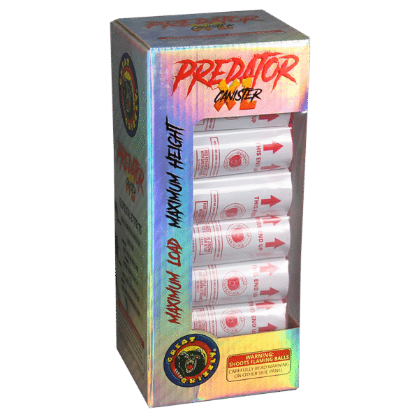 Predator XL 5" Canister 6 shells
