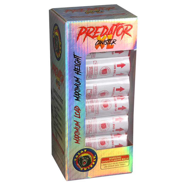Predator XL 5" Canister 6 shells