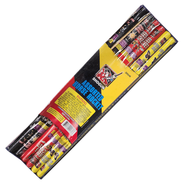 Assorted Horse Rockets