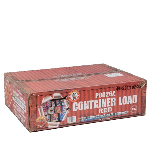 Container Load Red 155's