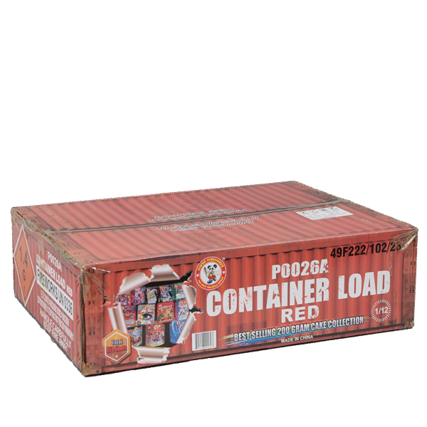Container Load Red 155's