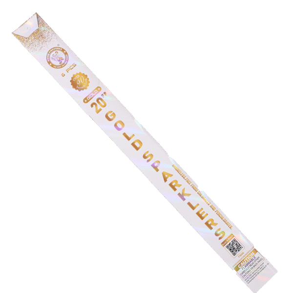 20" Gold Sparklers 8pcs
