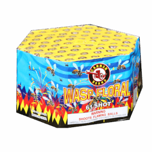 Wasp Floral 61 Shot