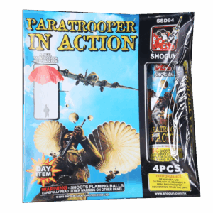 Paratrooper in Action