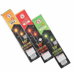 10" Color Sparklers /Box