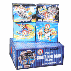 Container Load Blue