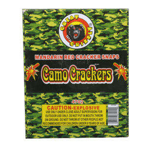 Camo Crackers Case Lot