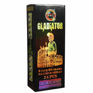 Gladiator 6" 60gram 24 shells