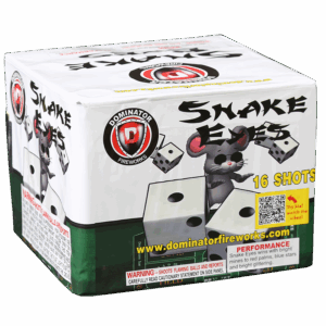 Three Blind Dice Snake Eyes