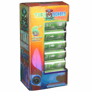 Tiki Bomb 6 Shells 6"