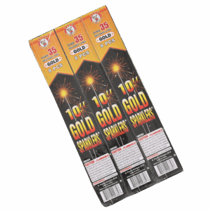 Gold Sparklers 12pk