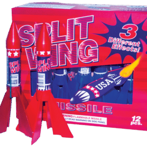 Split Wing 6" Missile 12pc