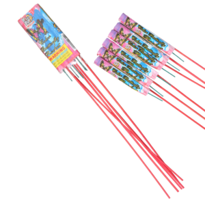 Colored Butterflies Rockets