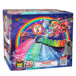 Color Cascade 20 shot